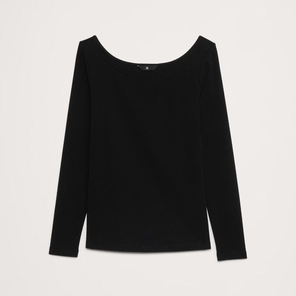 Banana Republic Refined Black Shirt